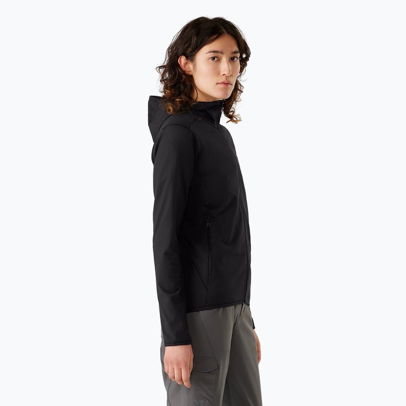 Bluză de trekking pentru femei Arcteryx Kyanite LT neagră 29482 4