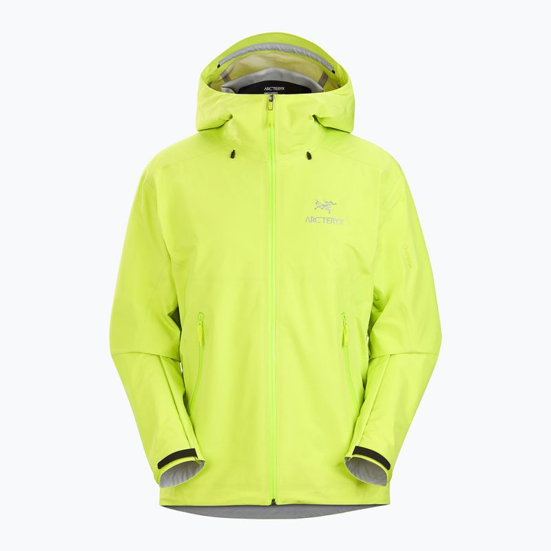 Jachetă de ploaie Arc'teryx Beta LT pentru bărbați, galben 26844
