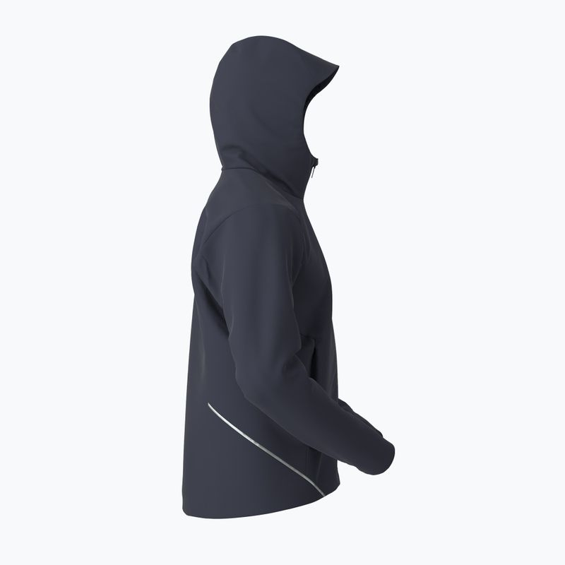 Geacă softshell pentru bărbați Arc'teryx Solano Hoody black sapphire 3