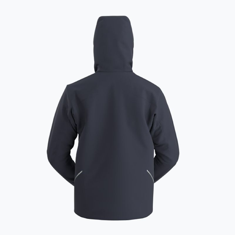 Geacă softshell pentru bărbați Arc'teryx Solano Hoody black sapphire 4