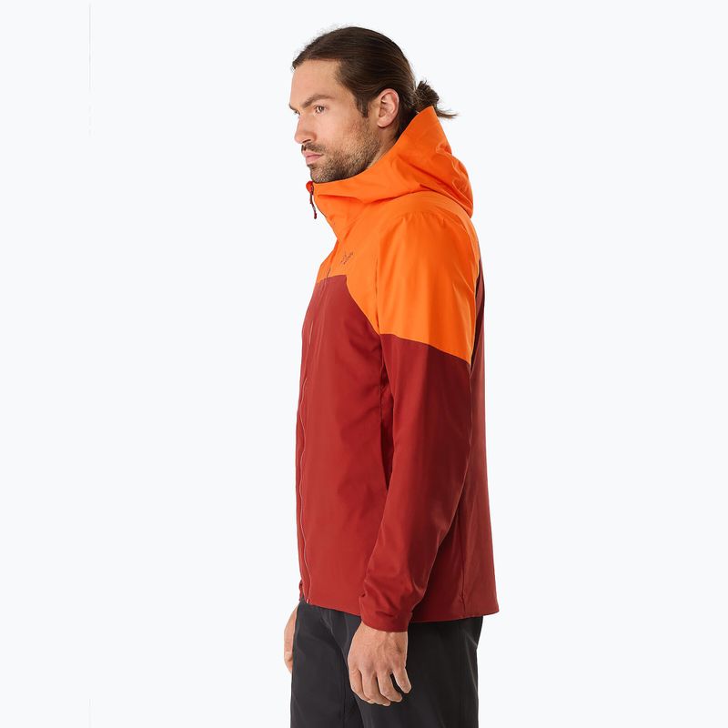 Arc'teryx jachetă hibrid pentru bărbați maroon 29668 4