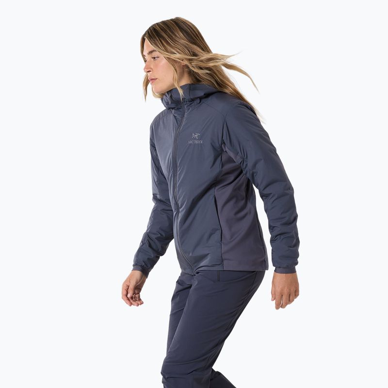 Geacă izolată pentru femei Arc'teryx Atom Hoody black sapphire 4