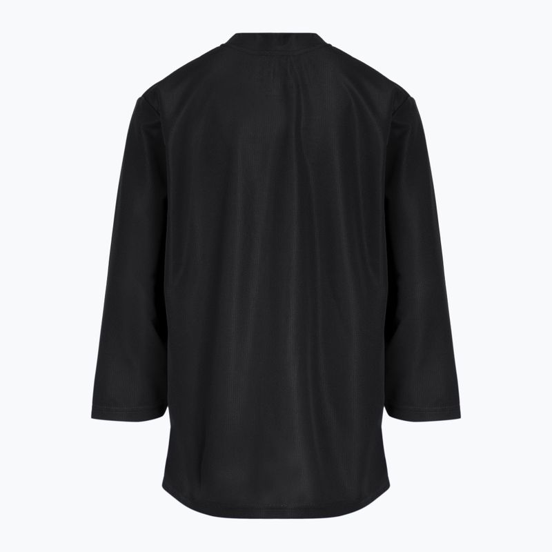 Longsleeve de hochei pentru copii Bauer Flex Practice Jersey Jr black 2