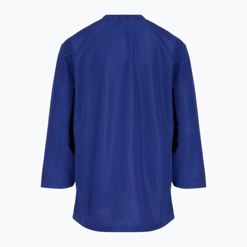 Longsleeve de hochei pentru copii Bauer Flex Practice Jersey Jr white 2