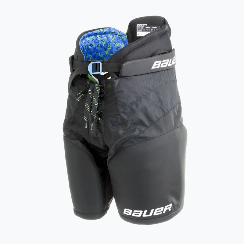 Pantaloni de hochei pentru copii Bauer X Jr black 3