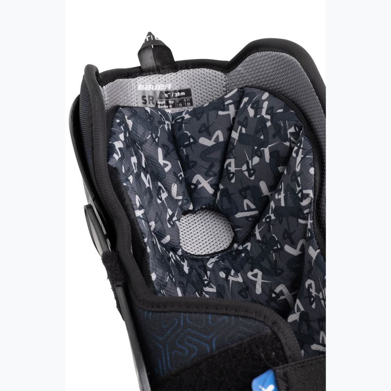 Apărători de tibie de hochei Bauer X Shin Guard Int black 4
