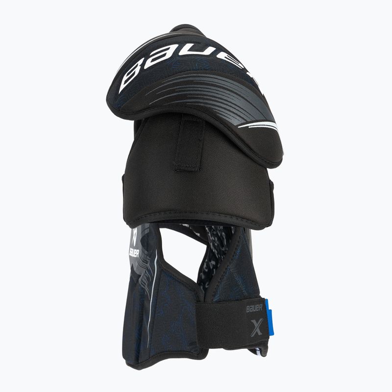 Apărători de umăr de hochei Bauer X Shoulder Pad Sr black/blue 3