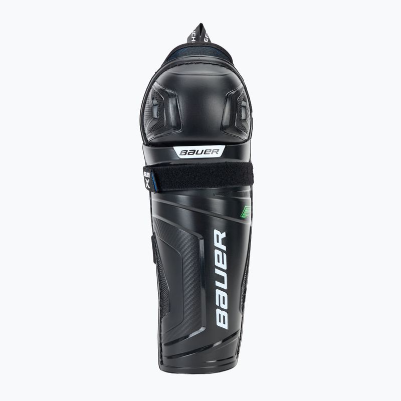 Apărători de tibie de hochei pentru copii Bauer X Shin Guard Jr black 2