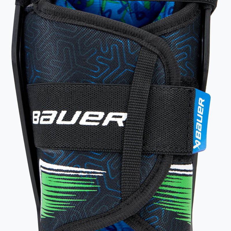 Apărători de tibie de hochei pentru copii Bauer X Shin Guard Jr black 6