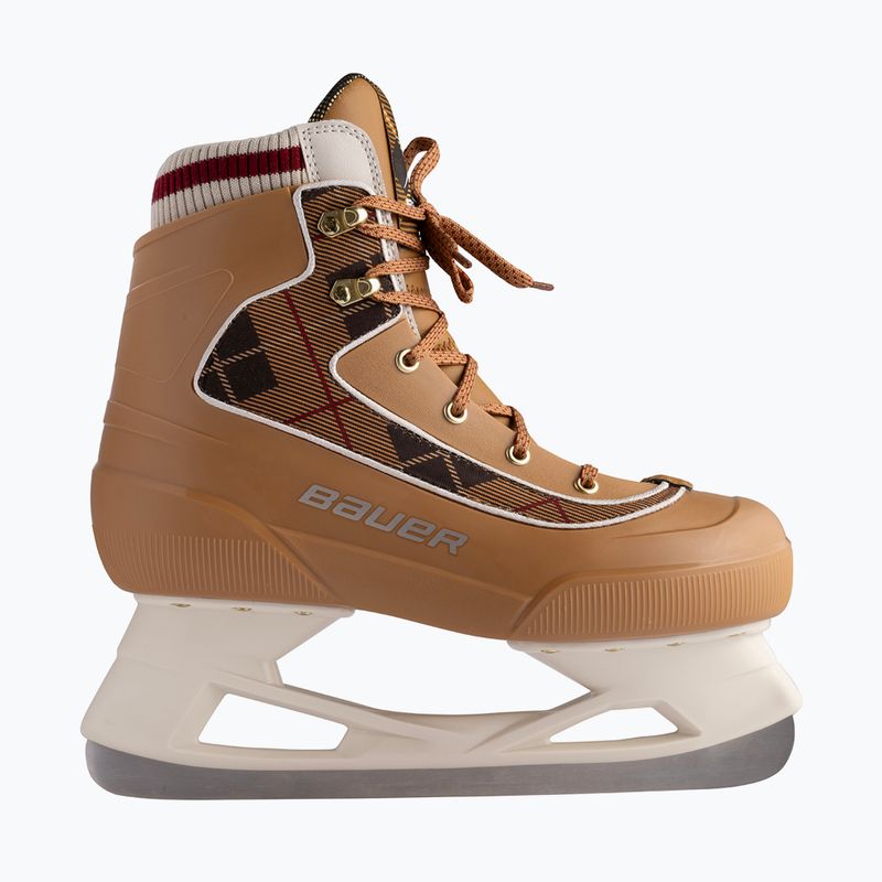 Patine pentru copii Bauer Chamonix Jr brown 2