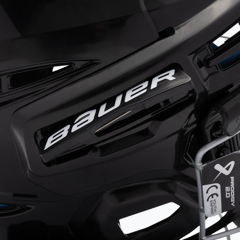 Cască de hochei pentru copii Bauer Prodigy 2.0-Helmet-Combo black 8