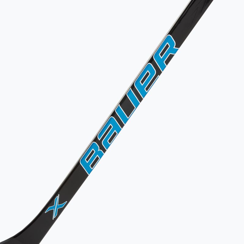 Cască de hochei Bauer X Series Grip Sr F80 L black/blue/green 2