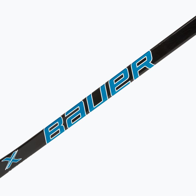 Cască de hochei Bauer X Series Grip Sr F80 R black/blue/green 2