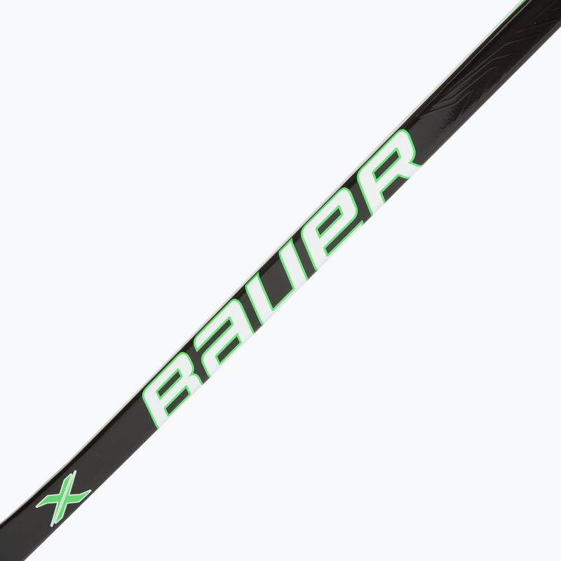 Cască de hochei pentru copii Bauer X Series Grip Jr F40 L black/blue/green 2