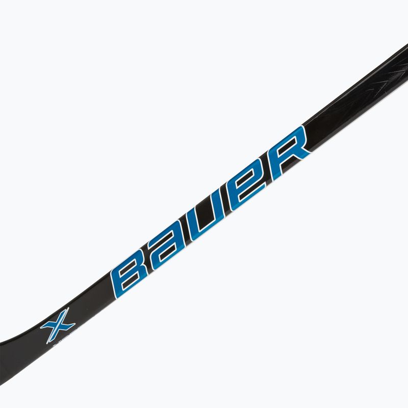 Cască de hochei Bauer X Series Grip Int F60 R black/blue/green 2