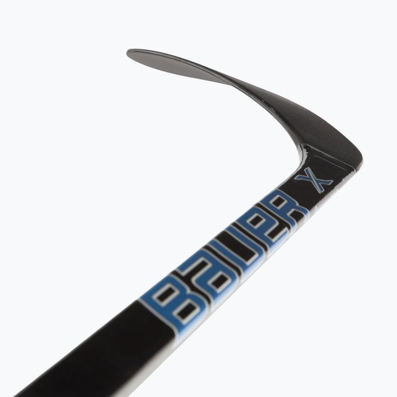Cască de hochei Bauer X Series Grip Int F60 R black/blue/green 4
