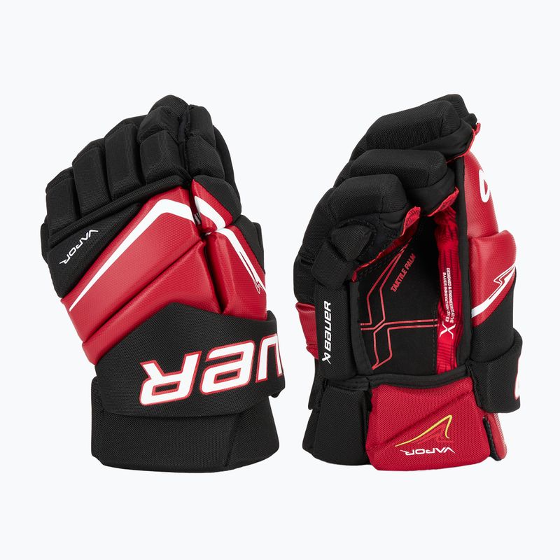 Mănuși de hochei Bauer Vapor Fly40 Sr black/red