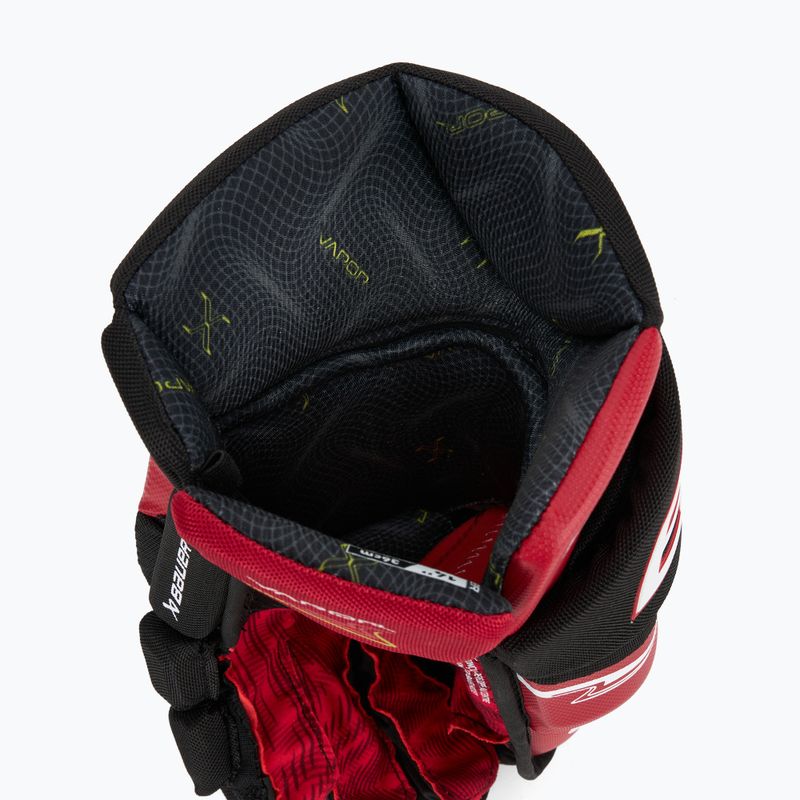 Mănuși de hochei Bauer Vapor Fly40 Sr black/red 7