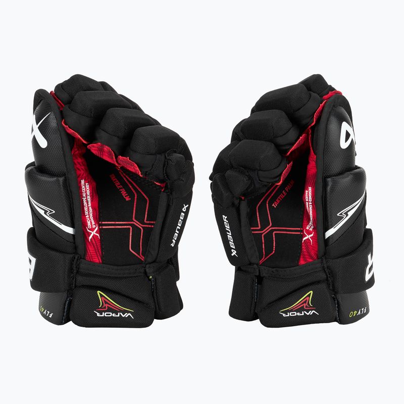 Mănuși de hochei Bauer Vapor Fly40 Int black/white 3