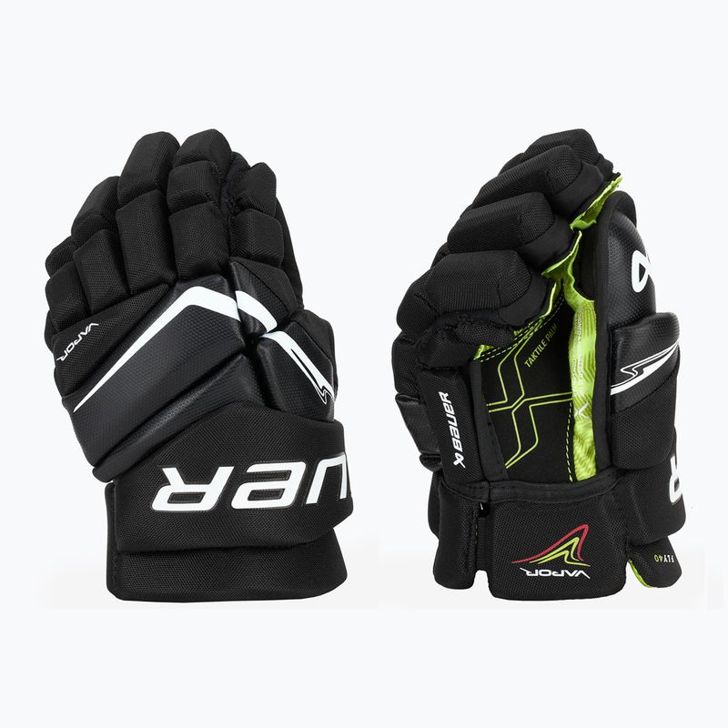 Mănuși de hochei pentru copii Bauer Vapor Fly40 Jr black/white