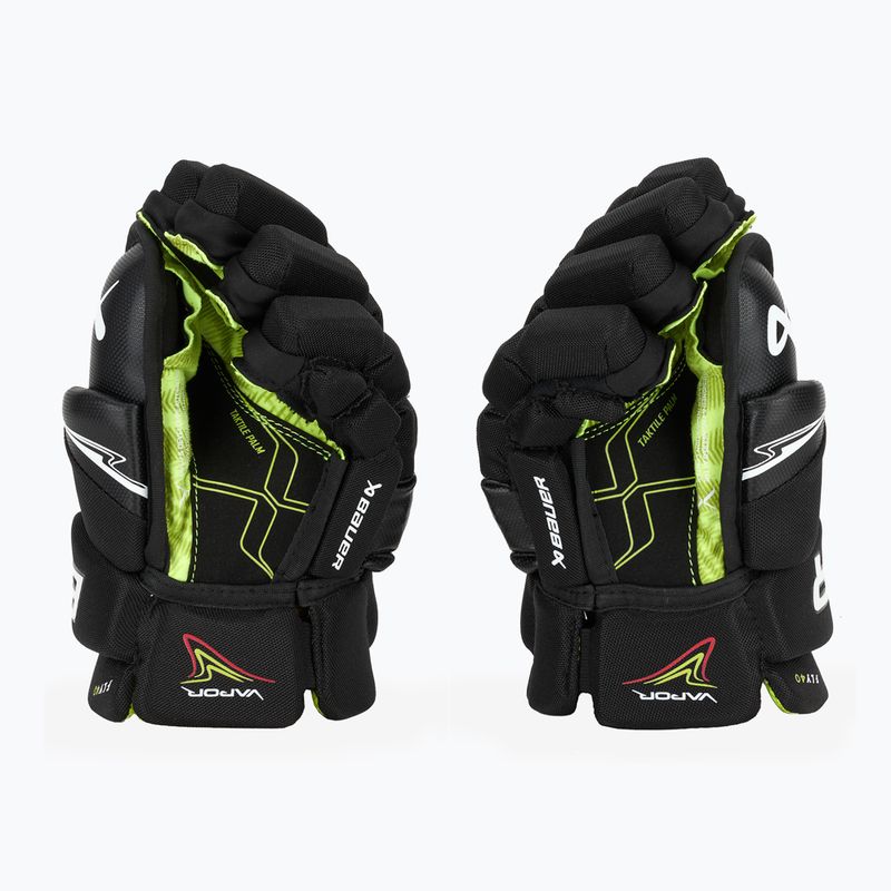 Mănuși de hochei pentru copii Bauer Vapor Fly40 Jr black/white 3