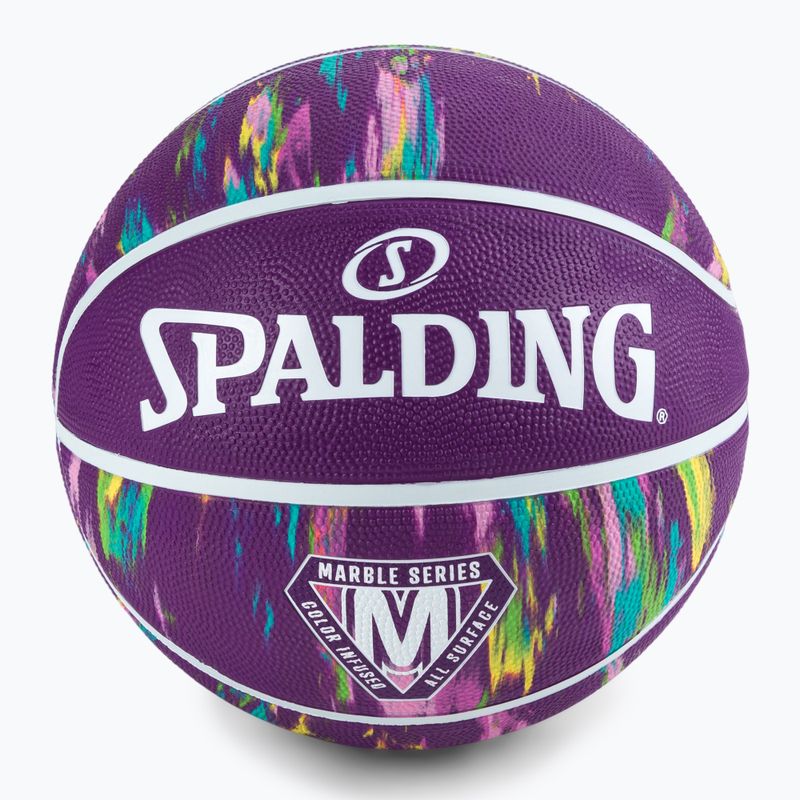 Spalding Marmură de baschet violet 84403Z