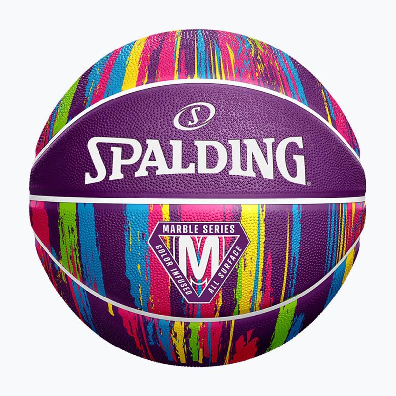 Spalding Marmură de baschet violet 84403Z 4