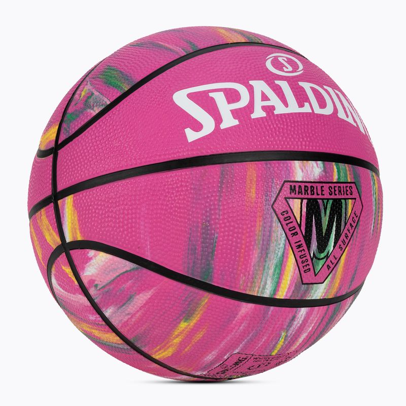 Minge de baschet Spalding Marble 84417Z mărimea 5 2