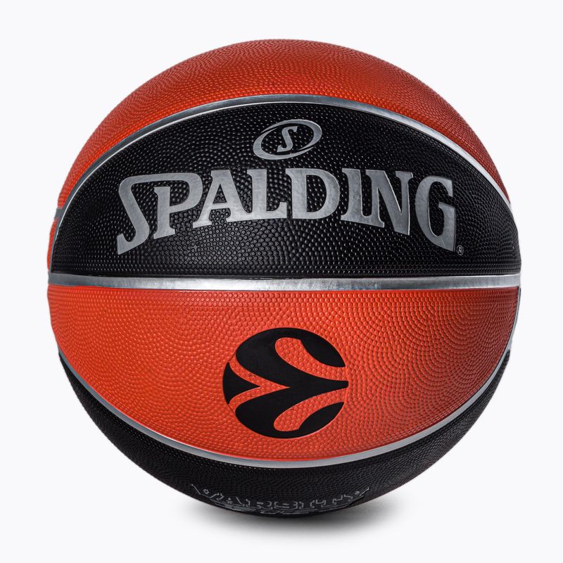Spalding Euroleague TF-150 Legacy baschet portocaliu și negru 84506Z