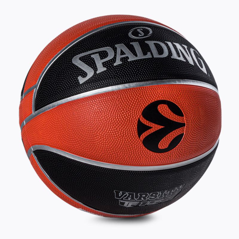 Spalding Euroleague TF-150 Legacy baschet portocaliu și negru 84506Z 2
