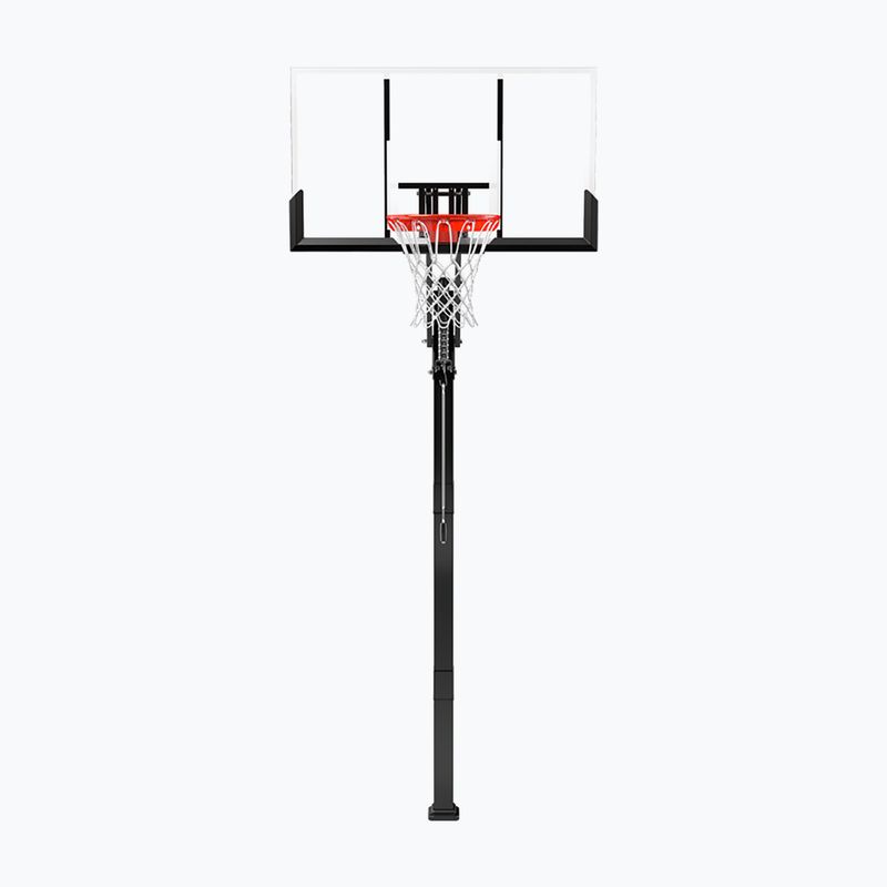 Construcție pentru baschet Spalding Gold In-Ground alb/negru 2