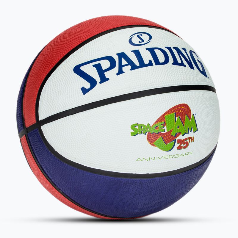 Minge de baschet Spalding Space Jam Tune biały/czerwony/niebieski rozmiar 7 3