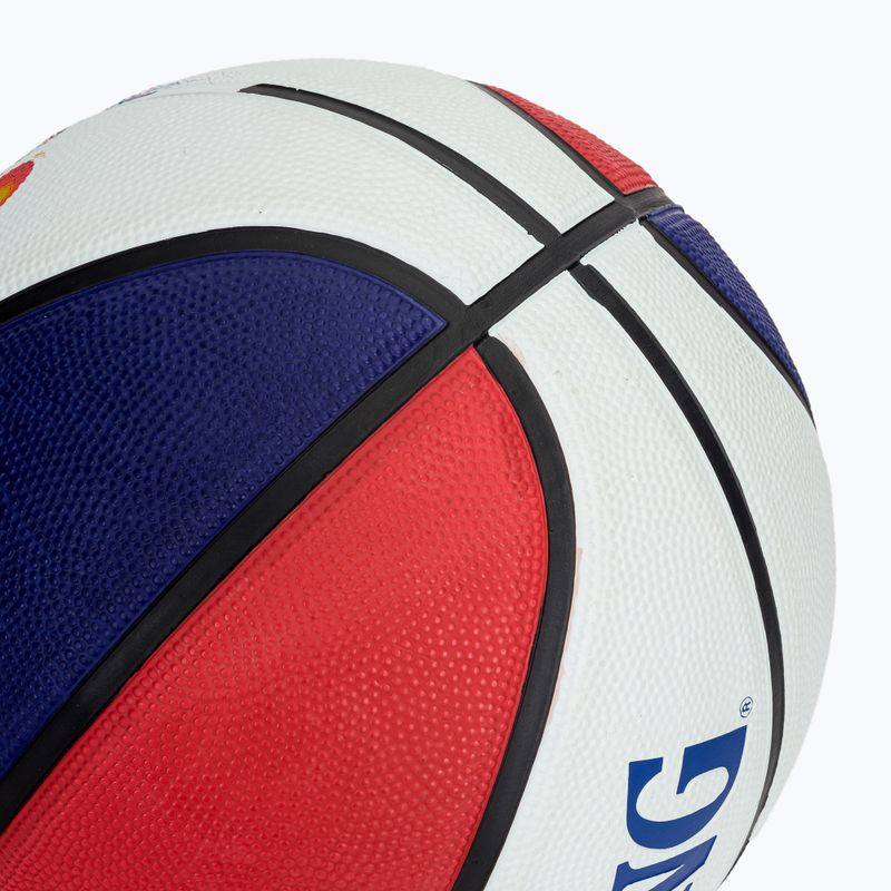 Minge de baschet Spalding Space Jam Tune biały/czerwony/niebieski rozmiar 7 5