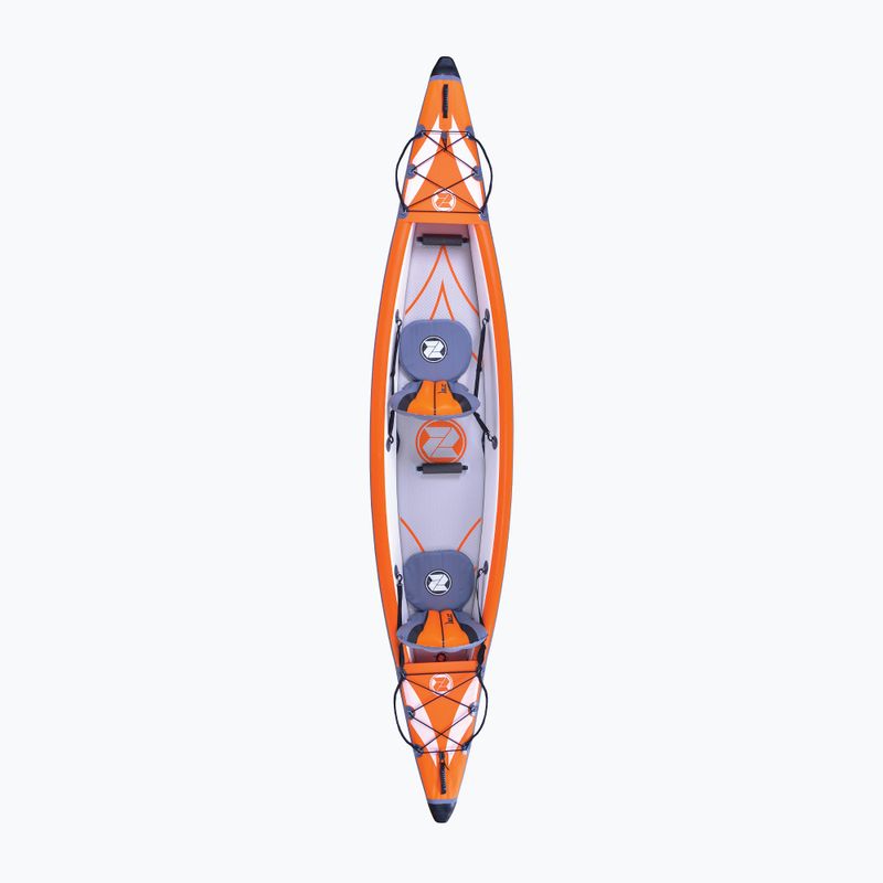 Caiac gonflabil pentur 2 persoane ZRAY Drift 14'0" white/orange 2