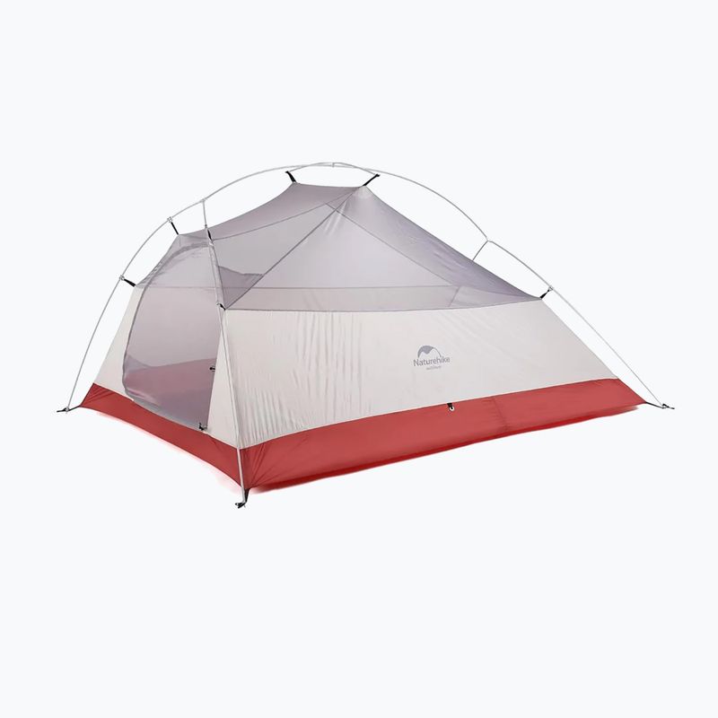 Cort de trekking pentru 3 persoane Naturehike Updated Cloud Up 3 light grey/red 3
