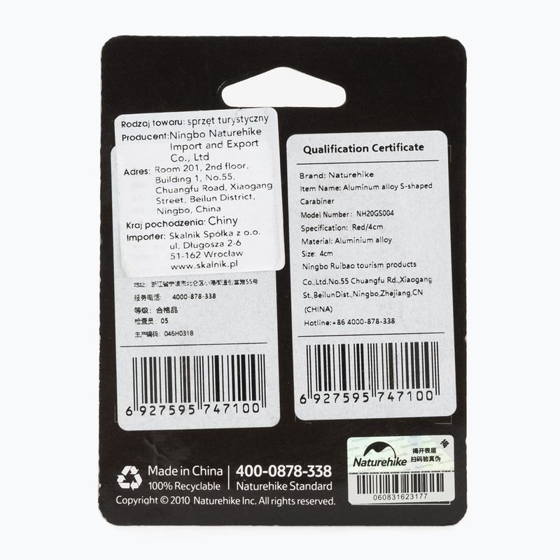 Carabinieră Naturehike Type S 4 pcs. 2
