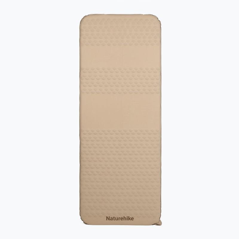 Saltea auto-gonflabilă Naturehike Featherbone Single Large Wide brown 2
