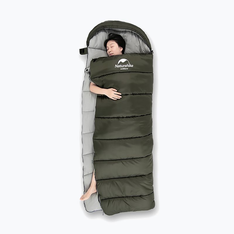 Sac de dormit Naturehike U250 army green 5