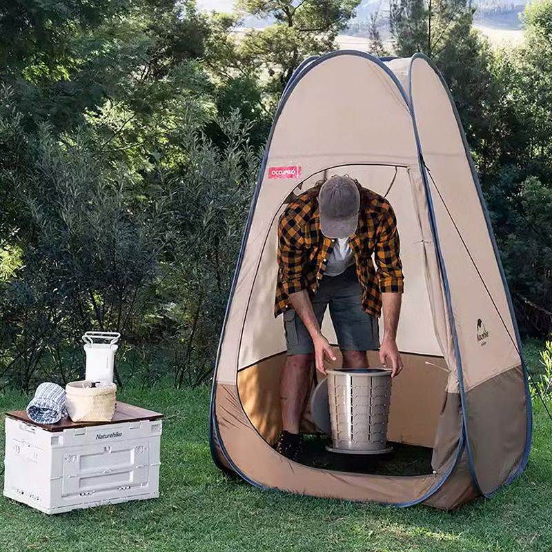 Vestiar pliabil Naturehike NH17Z002-P dark brown 2