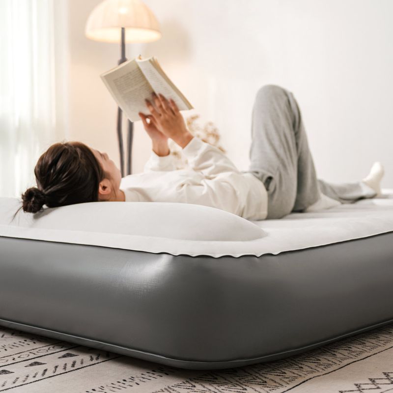 Saltea gonflabilă Naturehike Chenjing with Pillow Double grey 10