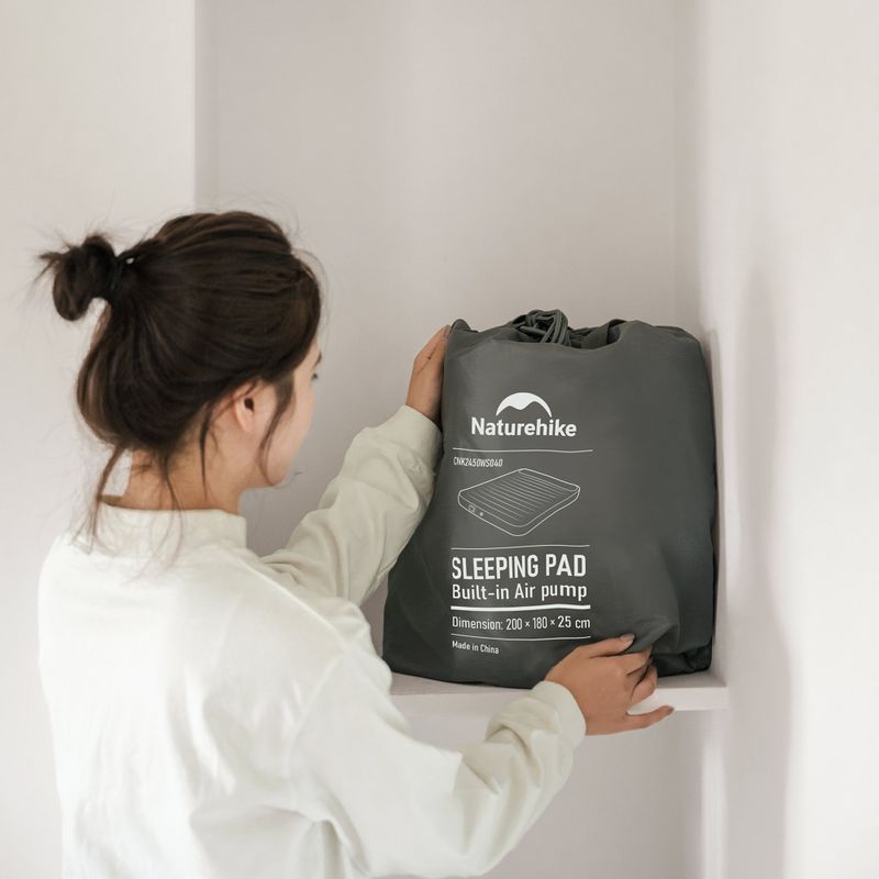Saltea gonflabilă Naturehike Chenjing with Pillow Triple grey 9