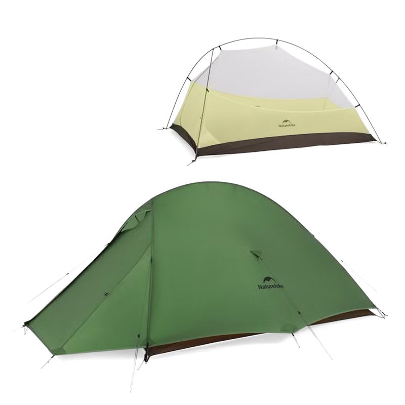 Cort de trekking 2-persoane Naturehike Cloud Up 2 Pro 20D forest green 3