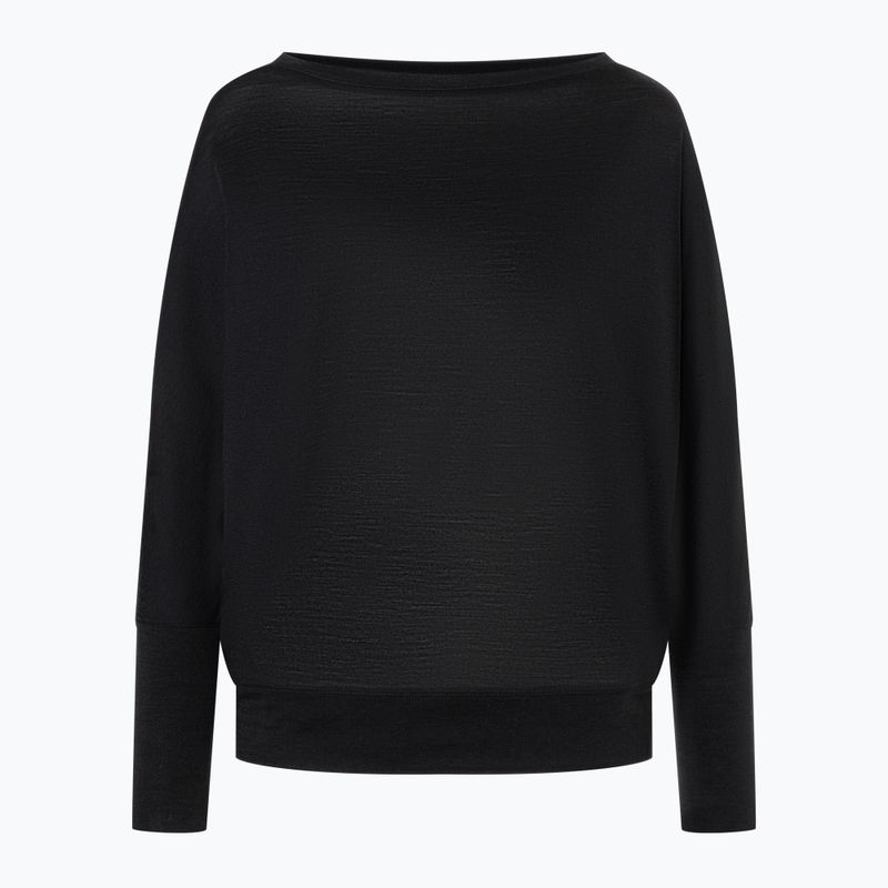 Longsleeve pentru femei super.natural Kula Top jet black 2