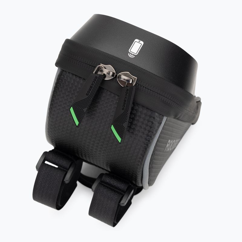 Geantă de bicicletă pentru cadru Rockbros 010-4BK Bike Front Bag black 4