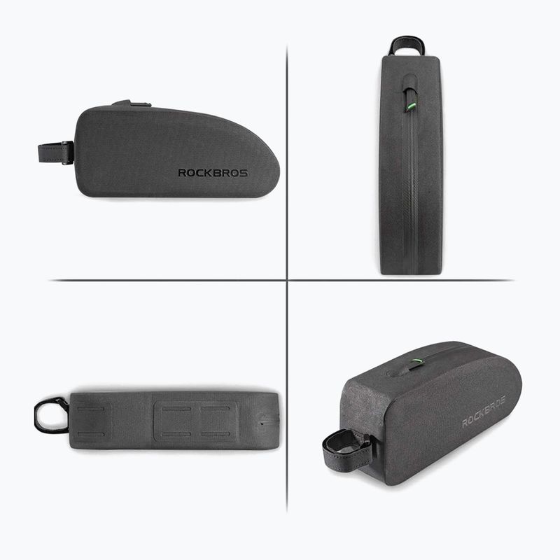 Geantă de bicicletă pentru cadru Rockbros AS-019 Bike Tube Bag S black 3