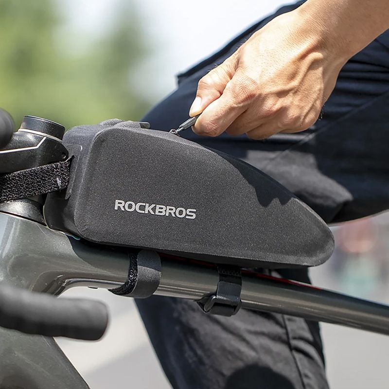 Geantă de bicicletă pentru cadru Rockbros AS-019 Bike Tube Bag S black 13