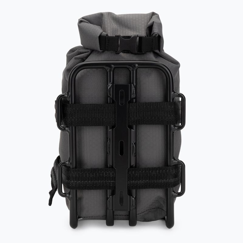 Geantă și bagaj pentru furca bicicletei Rockbros Front Fork Rack+Fork Bag grey/black 3
