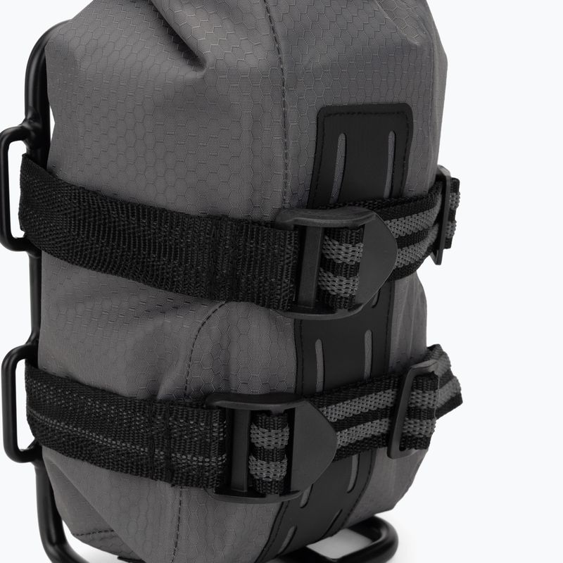 Geantă și bagaj pentru furca bicicletei Rockbros Front Fork Rack+Fork Bag grey/black 4