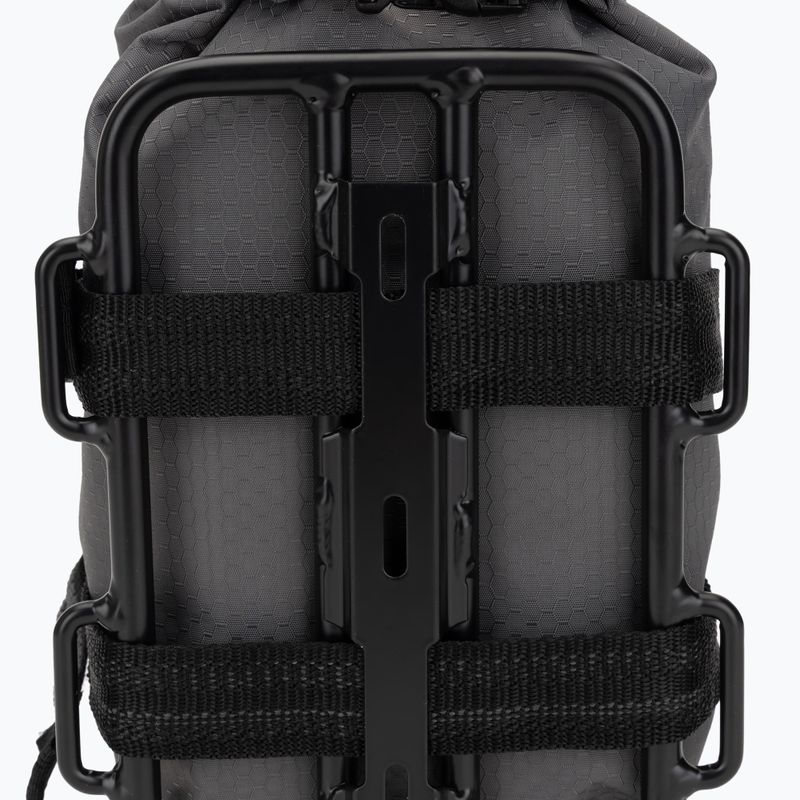 Geantă și bagaj pentru furca bicicletei Rockbros Front Fork Rack+Fork Bag grey/black 6