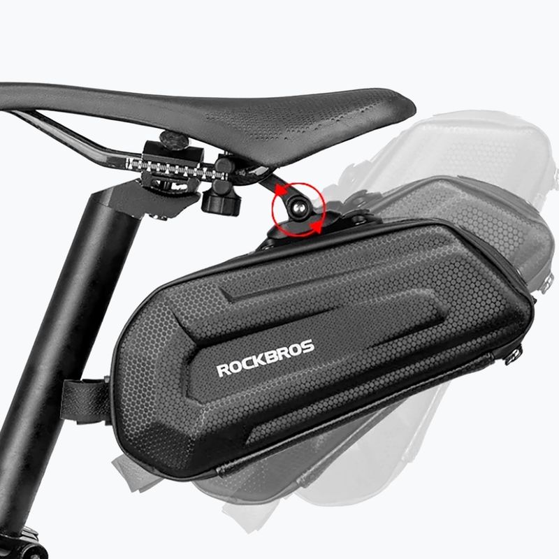 Geantă de bicicletă sub șa Rockbros B69 Bike Saddle Bag black 4